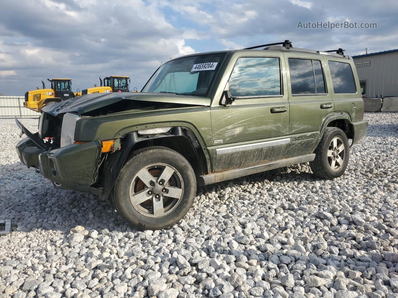 2006 Jeep Commander  Green vin: 1J8HG48K16C335053