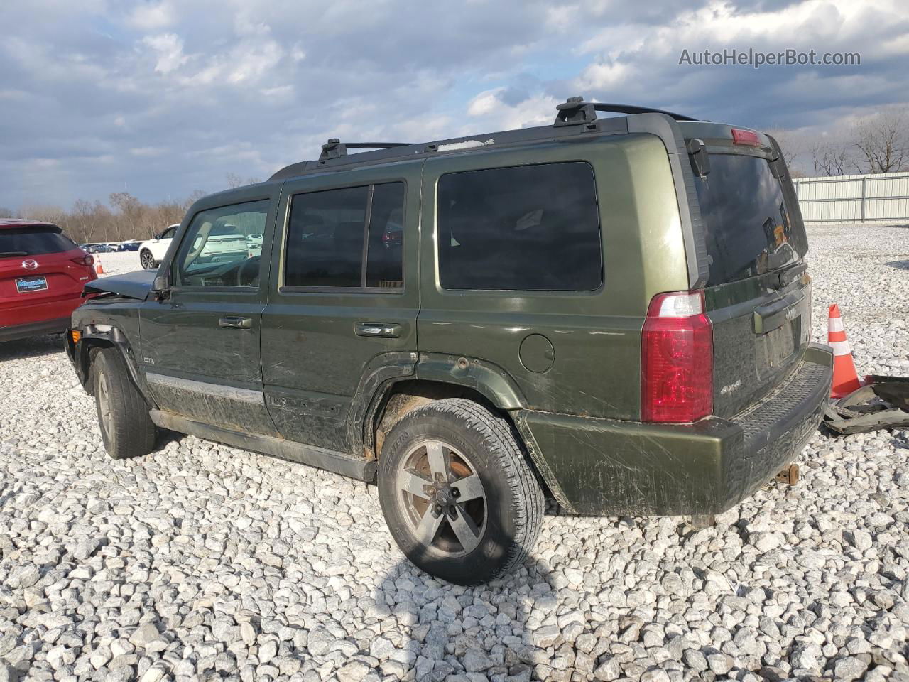 2006 Jeep Commander  Green vin: 1J8HG48K16C335053