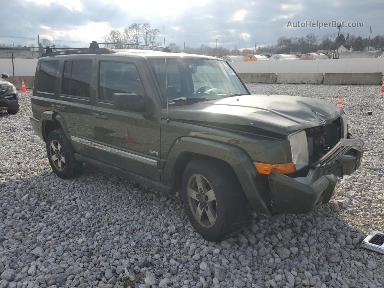 2006 Jeep Commander  Green vin: 1J8HG48K16C335053