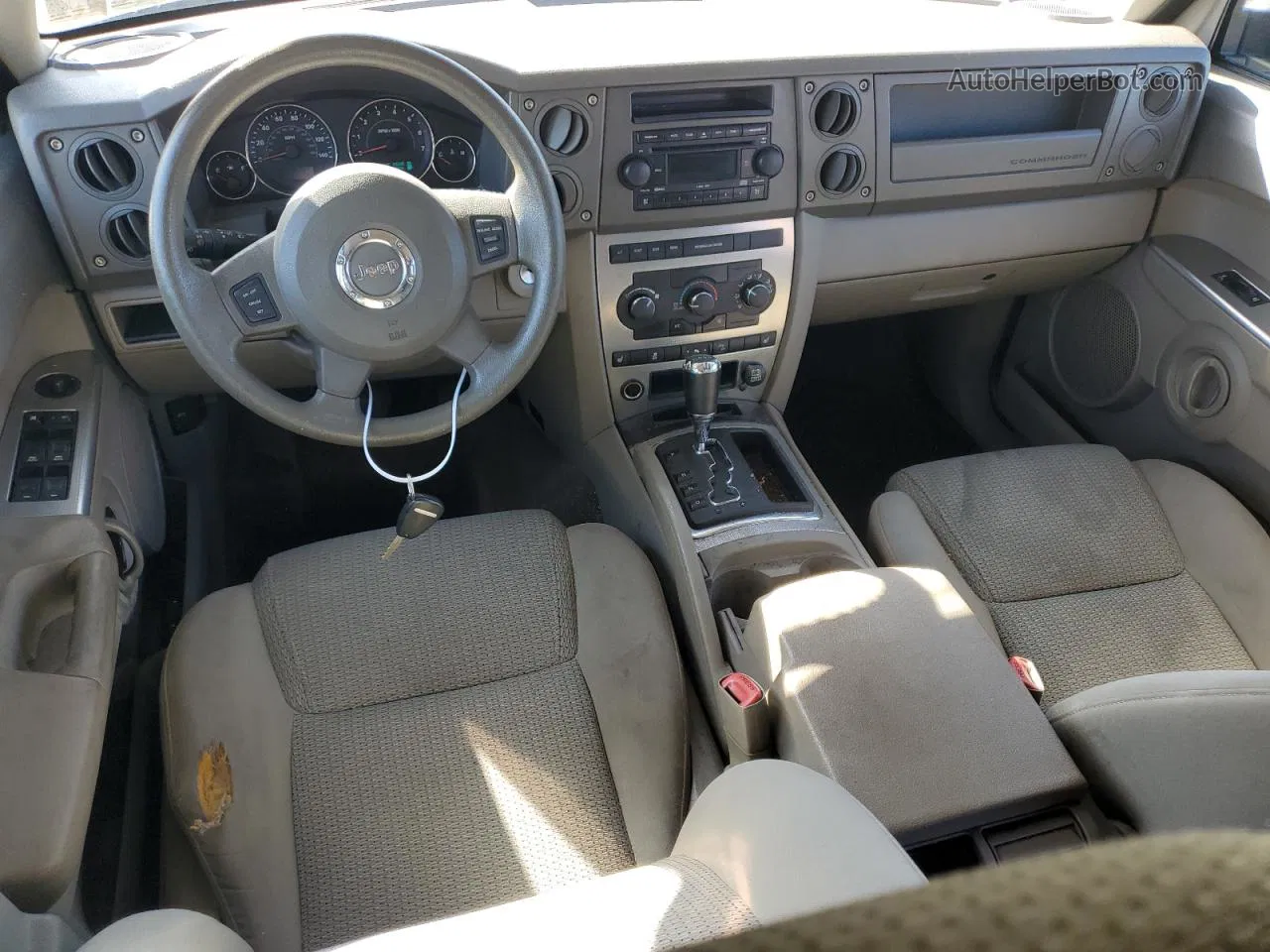 2006 Jeep Commander  Gray vin: 1J8HG48K16C369560