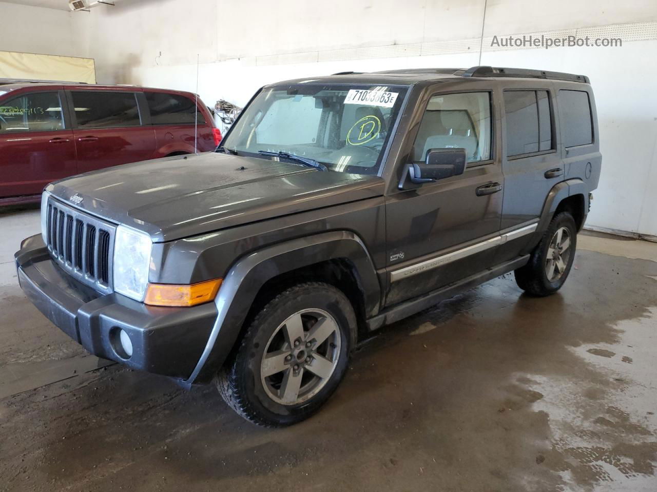 2006 Jeep Commander  Черный vin: 1J8HG48K26C363170