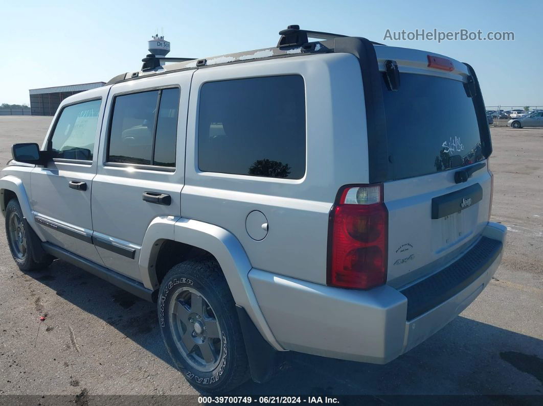 2006 Jeep Commander   Silver vin: 1J8HG48K46C206014