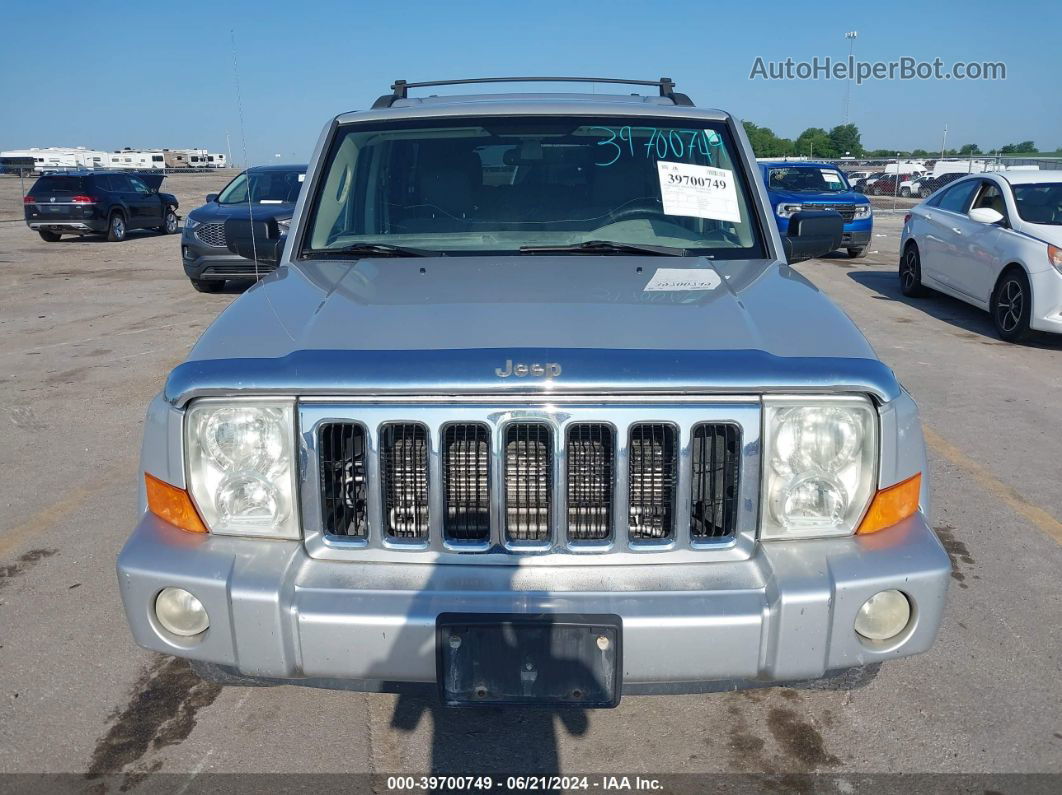 2006 Jeep Commander   Silver vin: 1J8HG48K46C206014