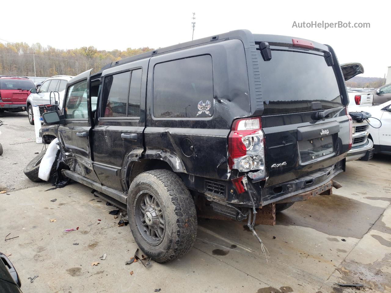 2006 Jeep Commander  Black vin: 1J8HG48K46C319770