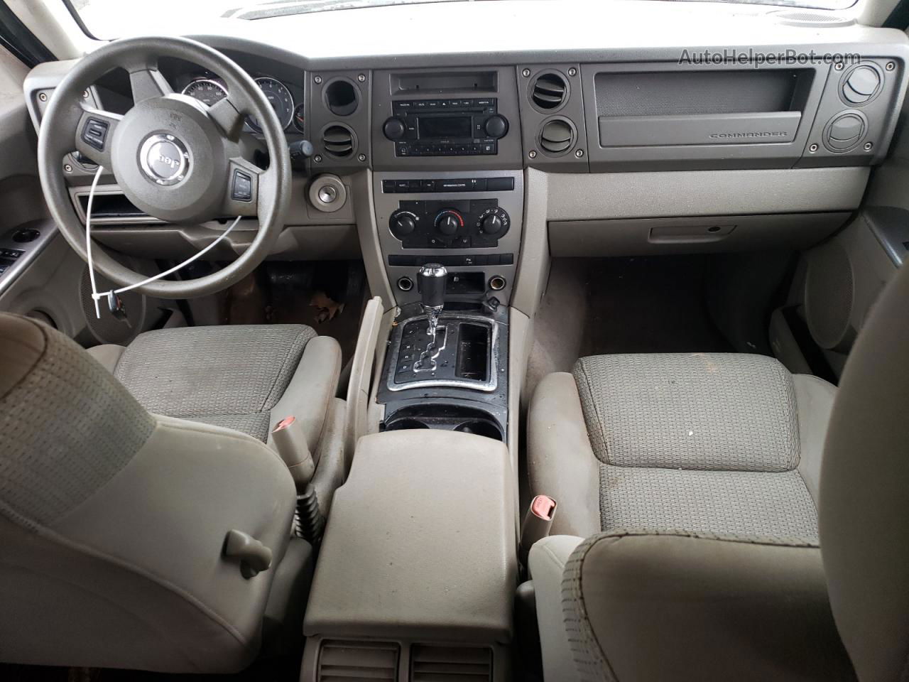 2006 Jeep Commander  Черный vin: 1J8HG48K46C319770