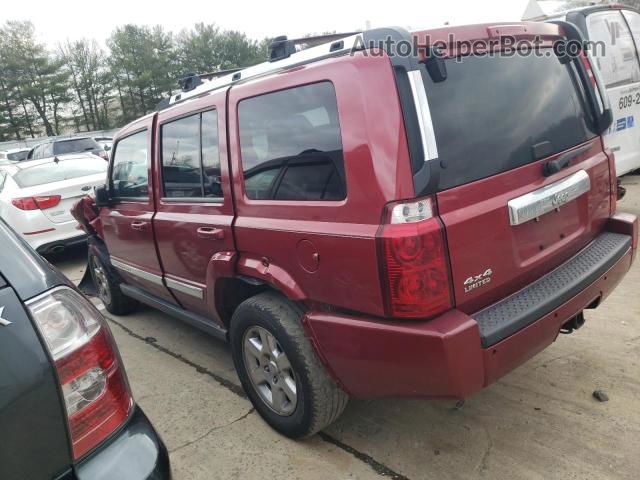 2006 Jeep Commander Sport Red vin: 1J8HG48K48C189217