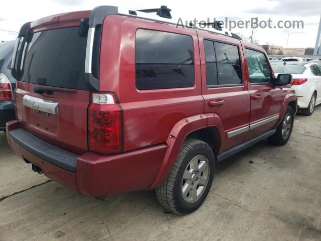 2006 Jeep Commander Sport Red vin: 1J8HG48K48C189217