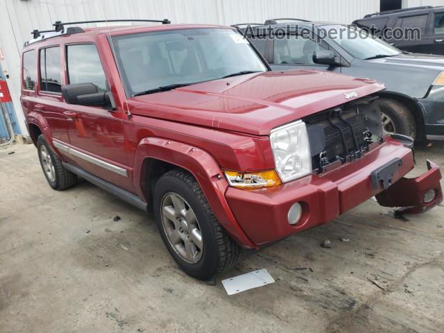 2006 Jeep Commander Sport Red vin: 1J8HG48K48C189217