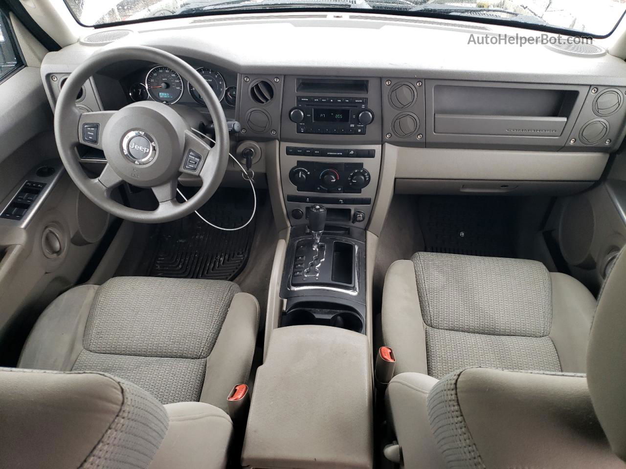 2006 Jeep Commander  Белый vin: 1J8HG48K56C156305