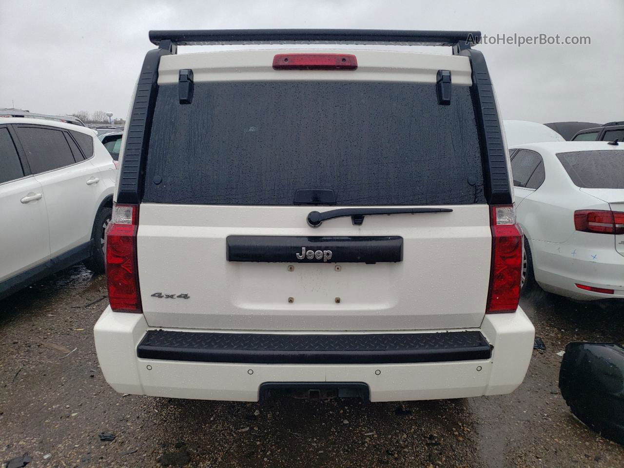 2006 Jeep Commander  Белый vin: 1J8HG48K56C156305