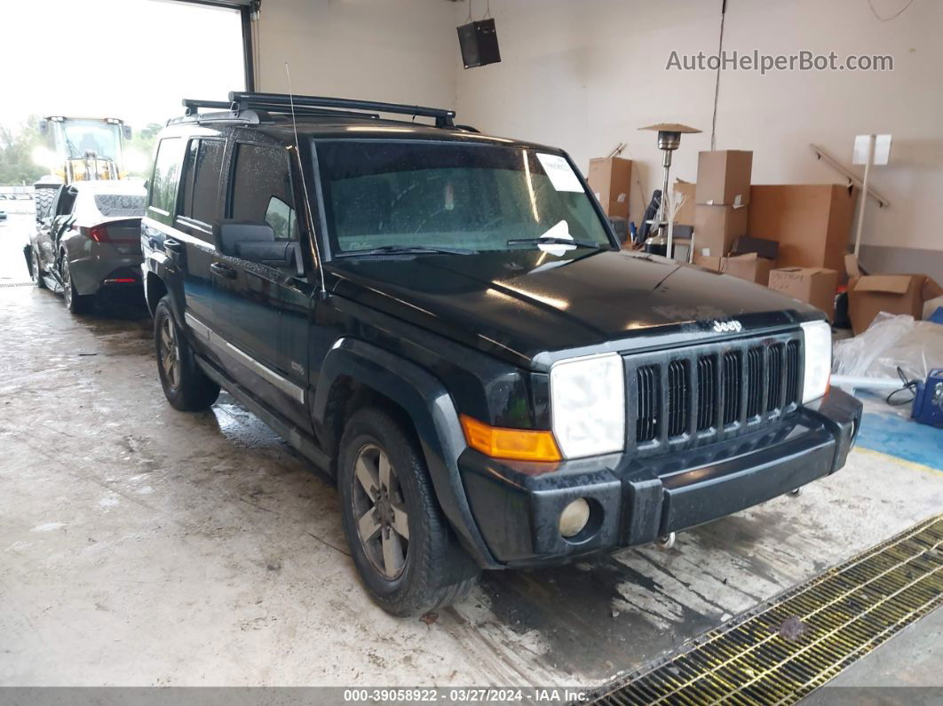 2006 Jeep Commander   Black vin: 1J8HG48K56C337789