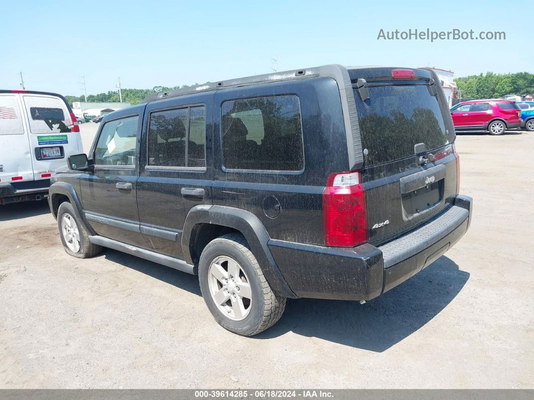 2006 Jeep Commander   Black vin: 1J8HG48K66C225650