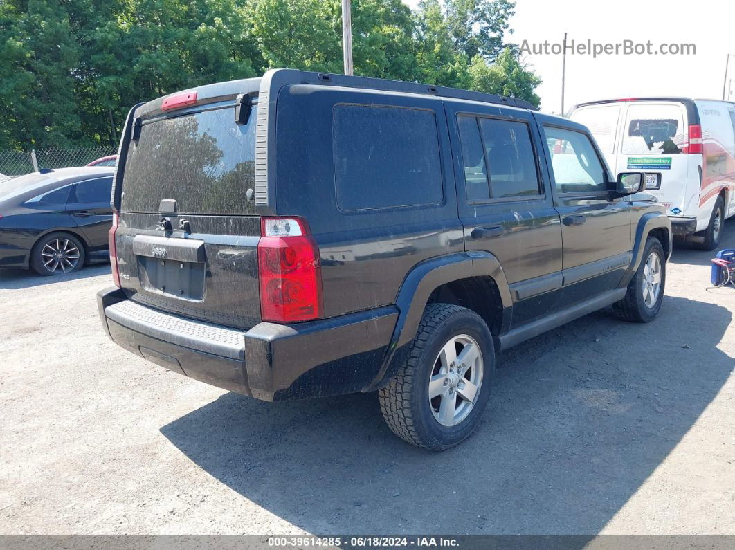 2006 Jeep Commander   Black vin: 1J8HG48K66C225650