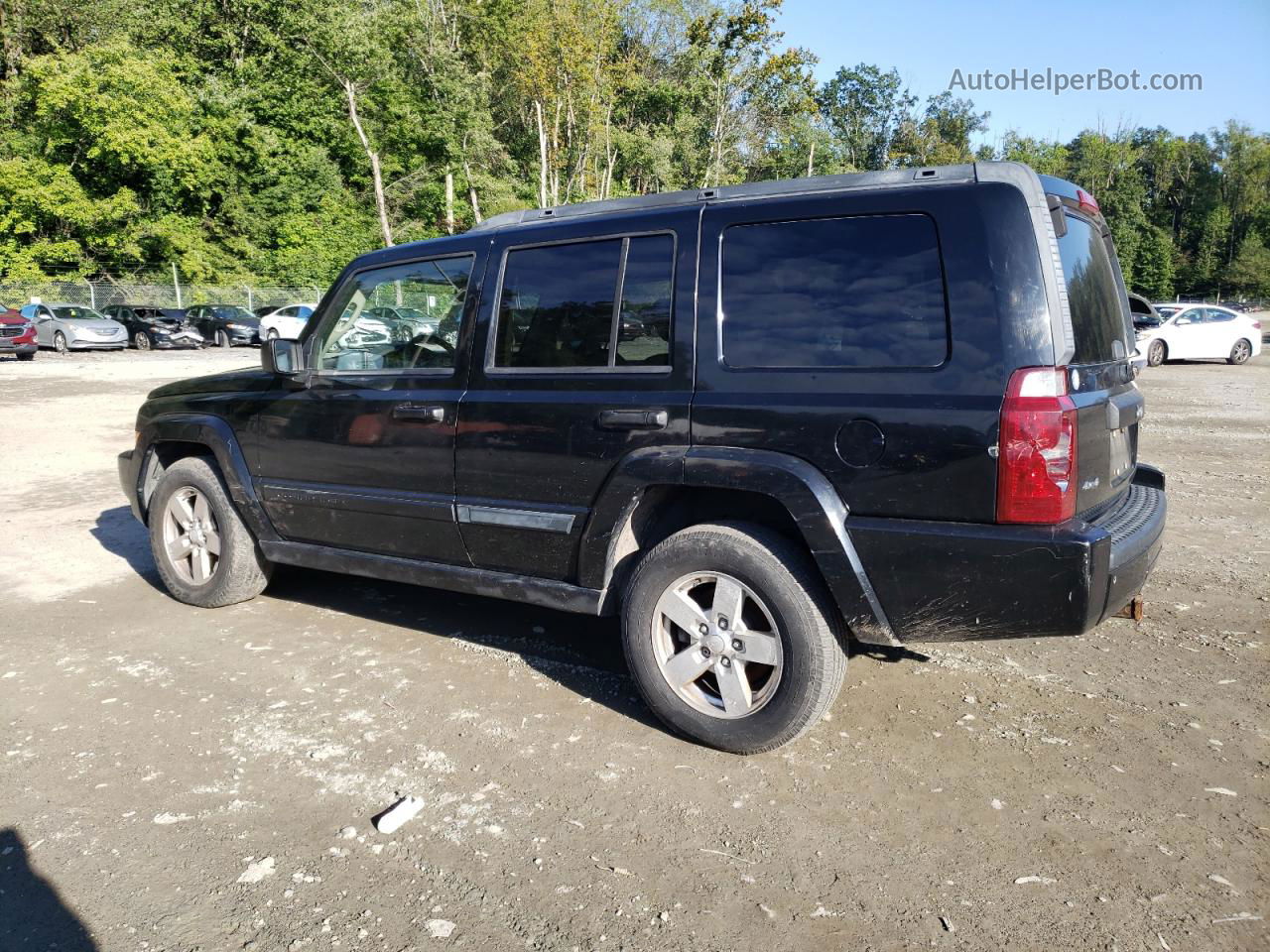 2006 Jeep Commander  Black vin: 1J8HG48K76C145001