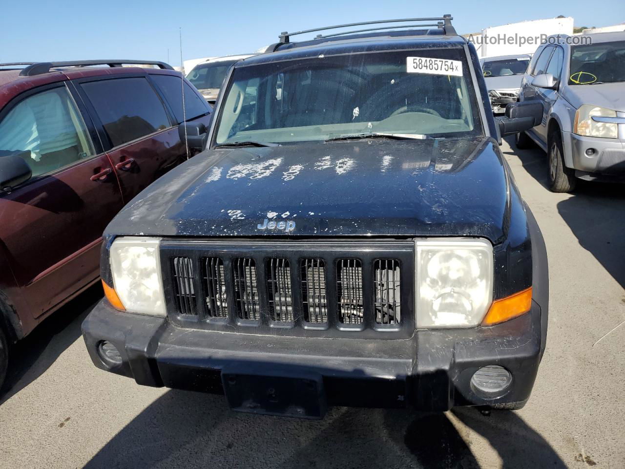 2006 Jeep Commander  Black vin: 1J8HG48K76C170707