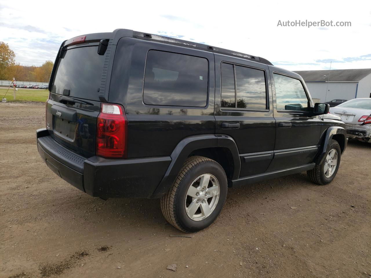 2006 Jeep Commander  Black vin: 1J8HG48K76C244093