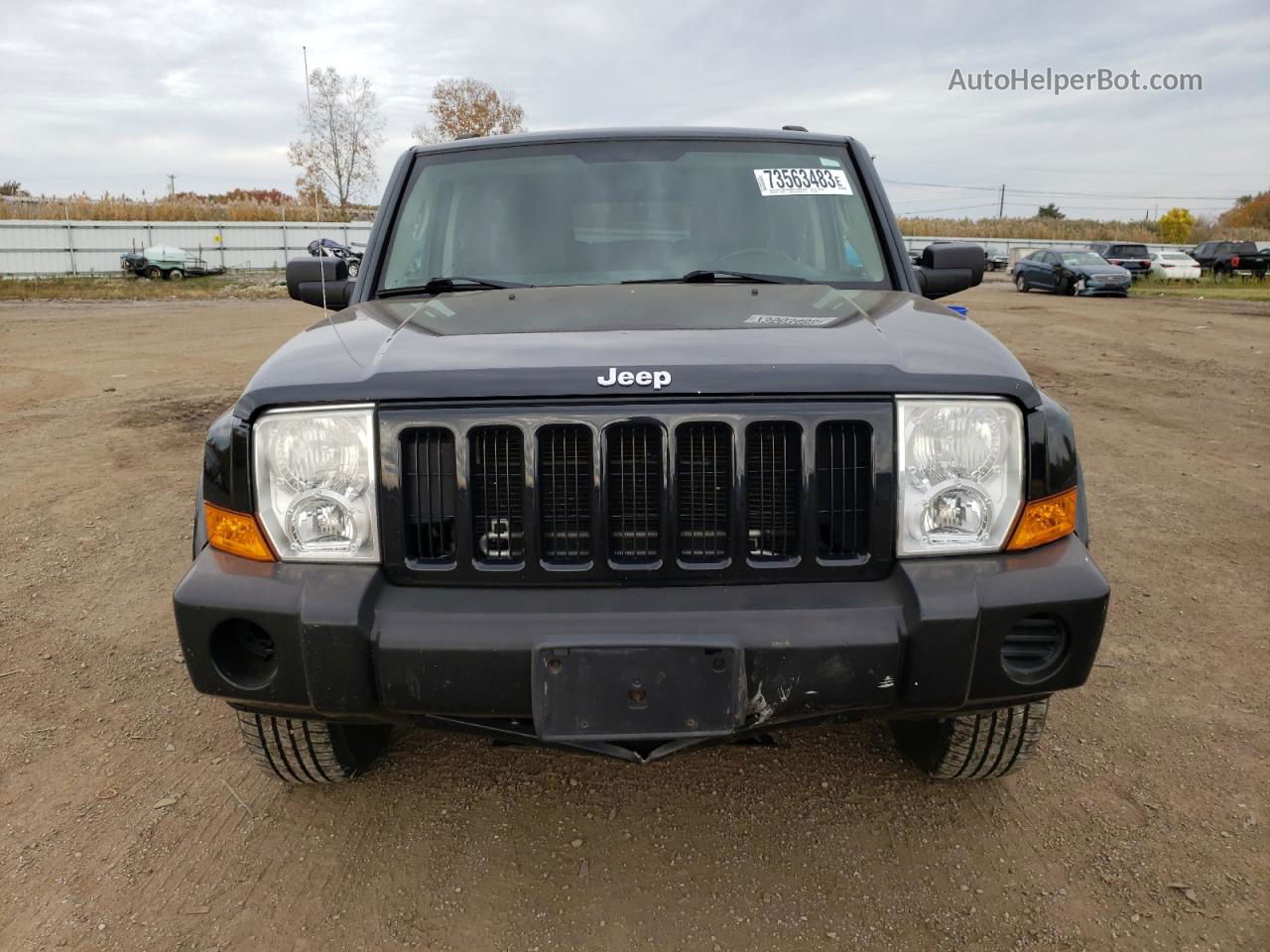 2006 Jeep Commander  Black vin: 1J8HG48K76C244093