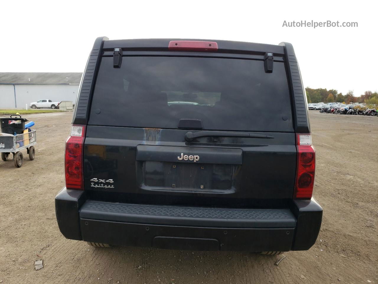 2006 Jeep Commander  Black vin: 1J8HG48K76C244093