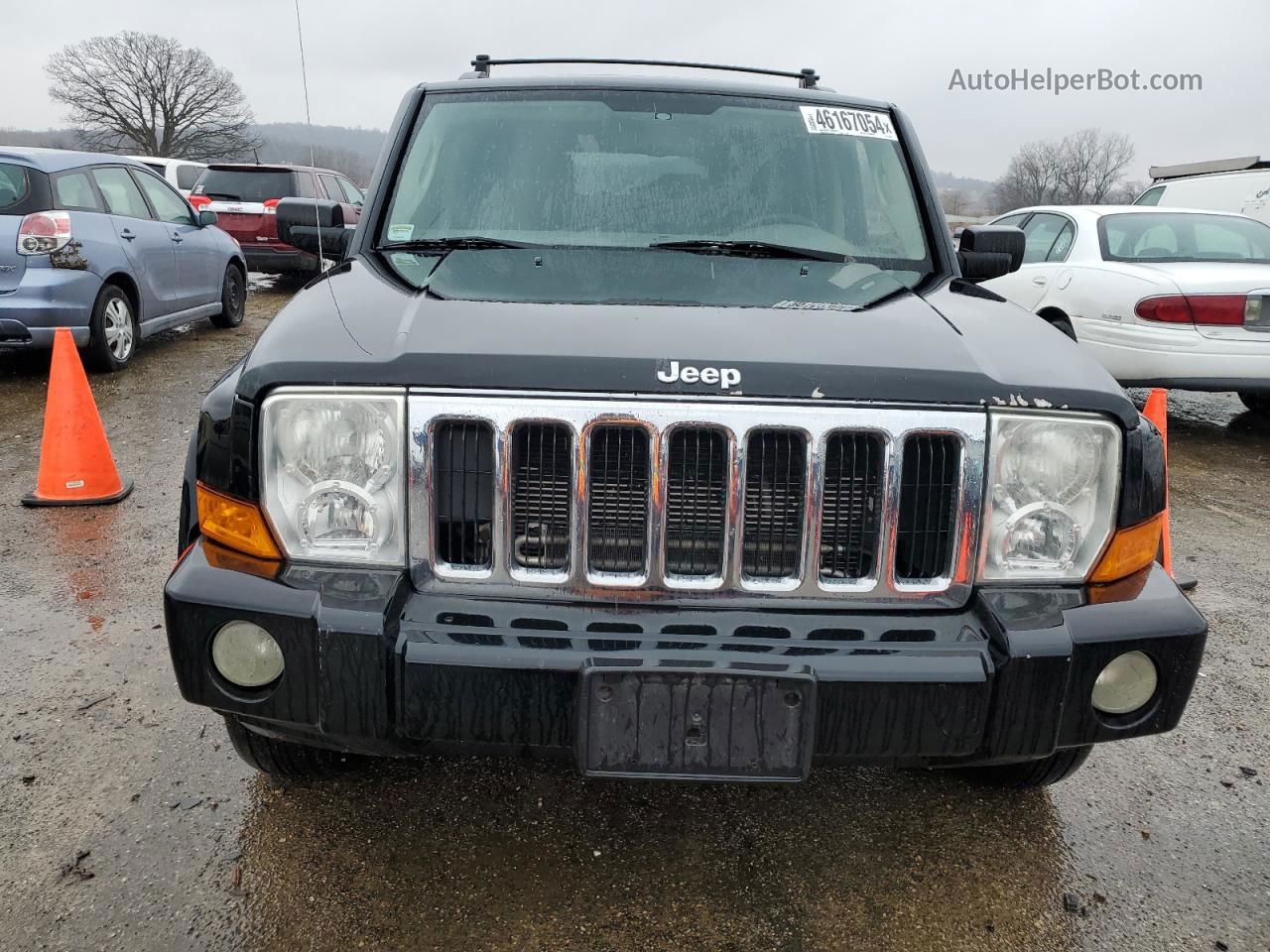 2006 Jeep Commander  Черный vin: 1J8HG48K86C276695