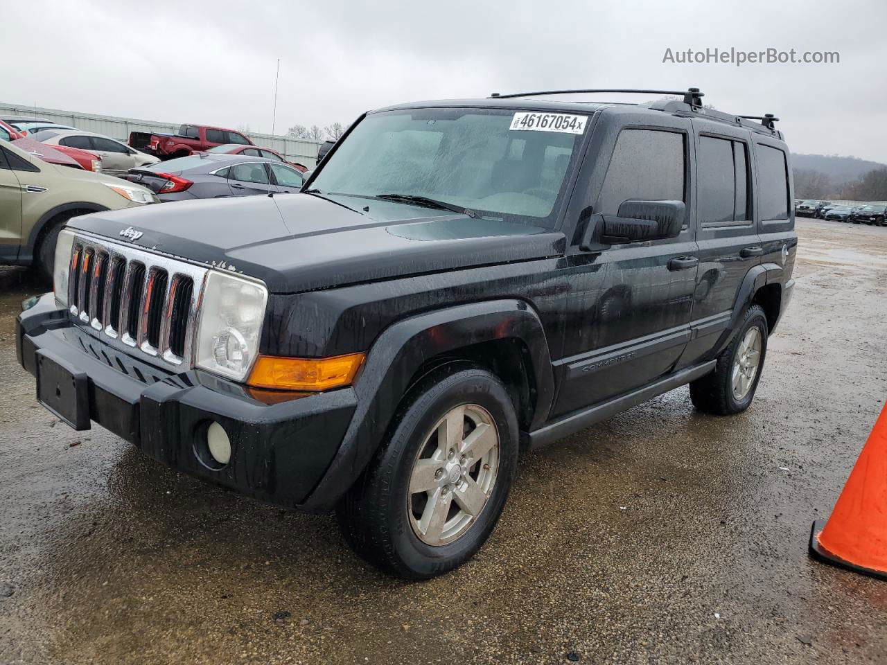 2006 Jeep Commander  Черный vin: 1J8HG48K86C276695