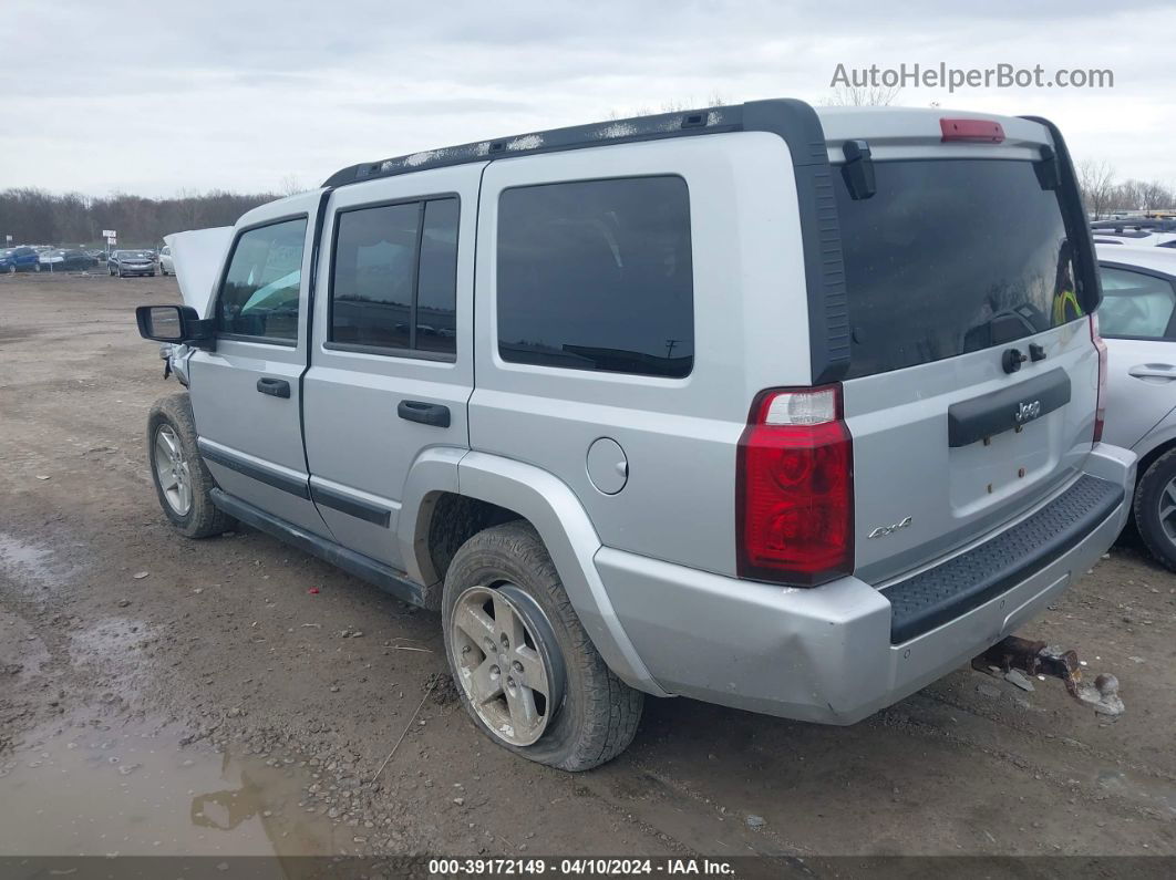 2006 Jeep Commander   Silver vin: 1J8HG48K96C244175