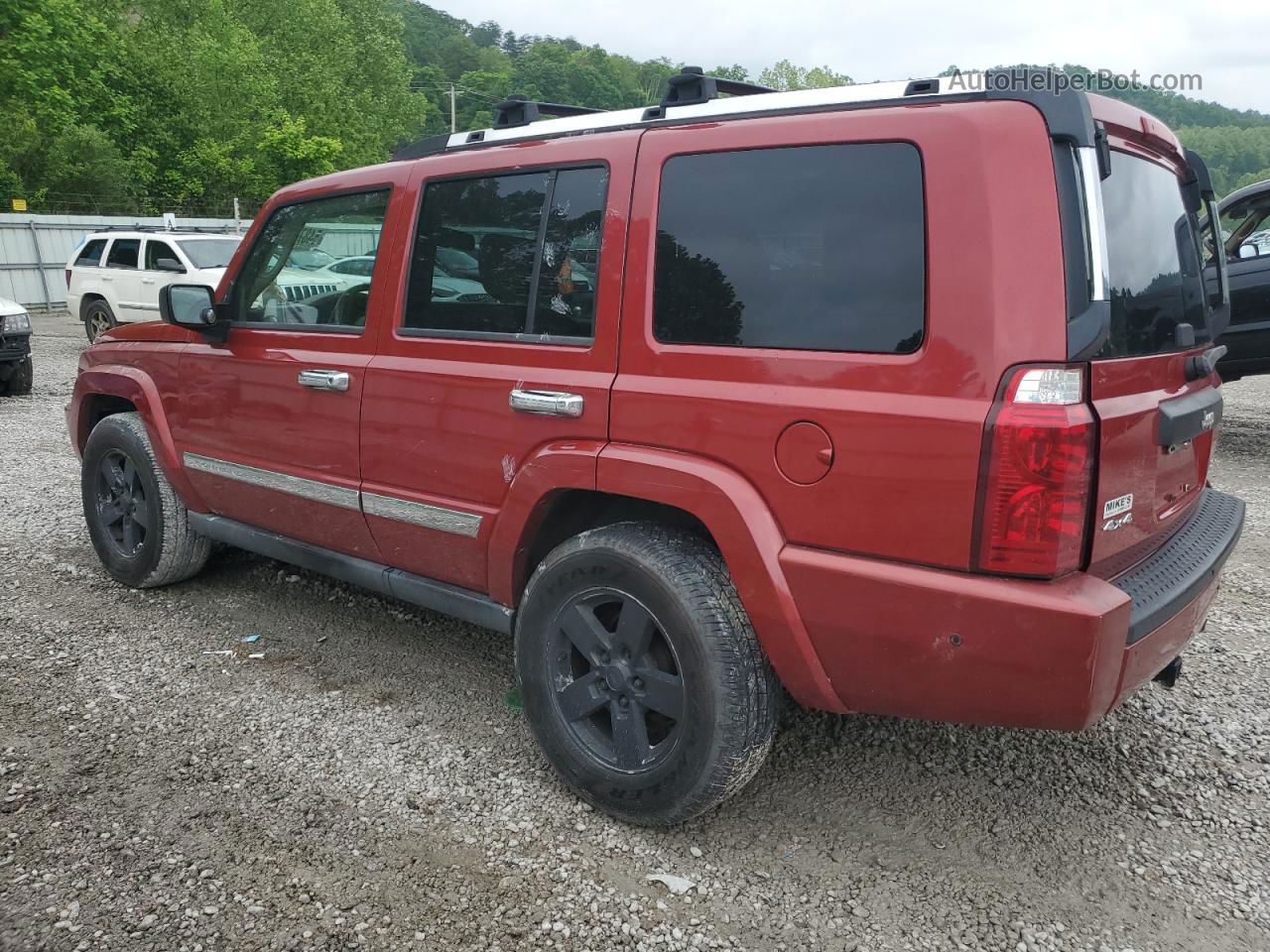 2006 Jeep Commander  Red vin: 1J8HG48K96C272431