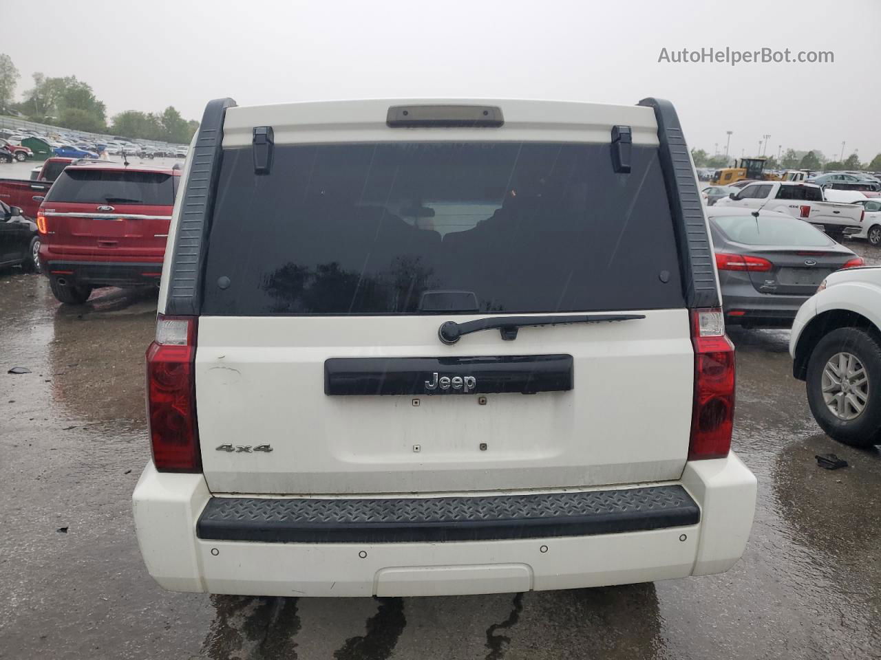 2006 Jeep Commander  Белый vin: 1J8HG48K96C316475