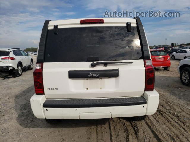 2006 Jeep Commander  White vin: 1J8HG48KX6C233900