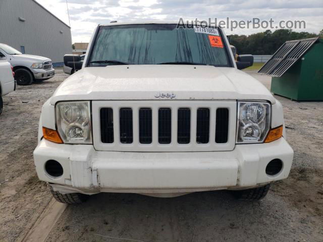 2006 Jeep Commander  White vin: 1J8HG48KX6C233900