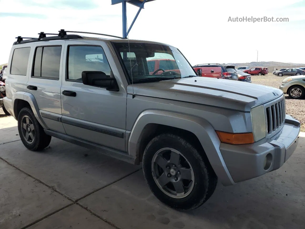 2006 Jeep Commander  Gray vin: 1J8HG48KX6C245979