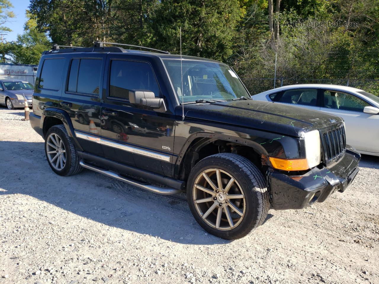 2006 Jeep Commander  Black vin: 1J8HG48N06C346345