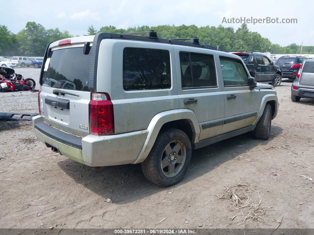 2006 Jeep Commander   Silver vin: 1J8HG48N16C144985