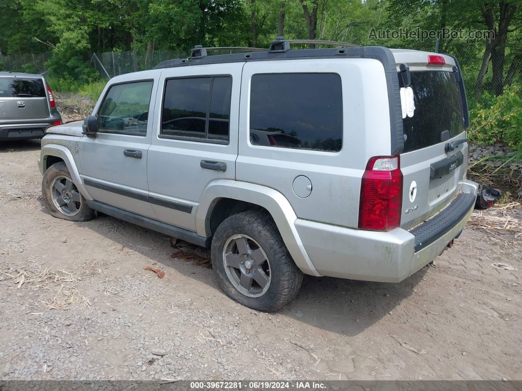 2006 Jeep Commander   Silver vin: 1J8HG48N16C144985