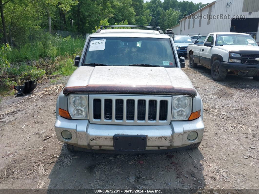 2006 Jeep Commander   Silver vin: 1J8HG48N16C144985