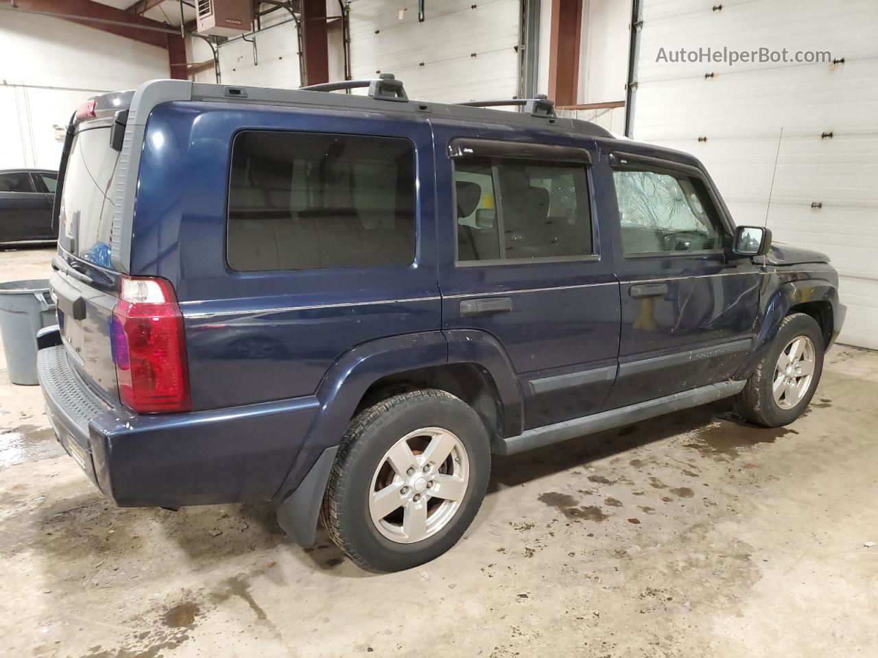 2006 Jeep Commander  Blue vin: 1J8HG48N16C151726