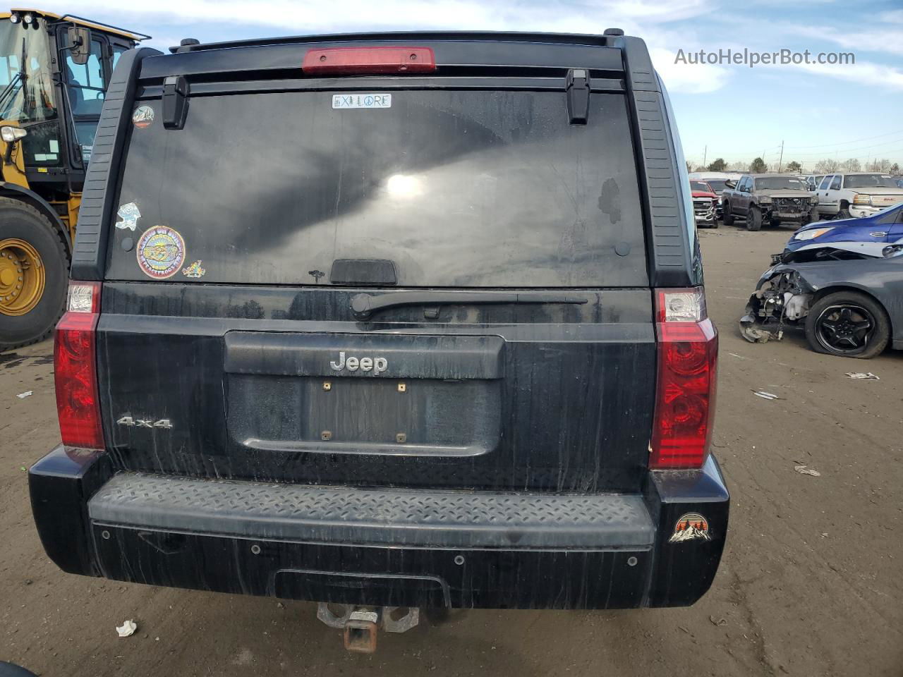 2006 Jeep Commander  Черный vin: 1J8HG48N16C189067