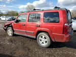 2006 Jeep Commander  Red vin: 1J8HG48N16C228711