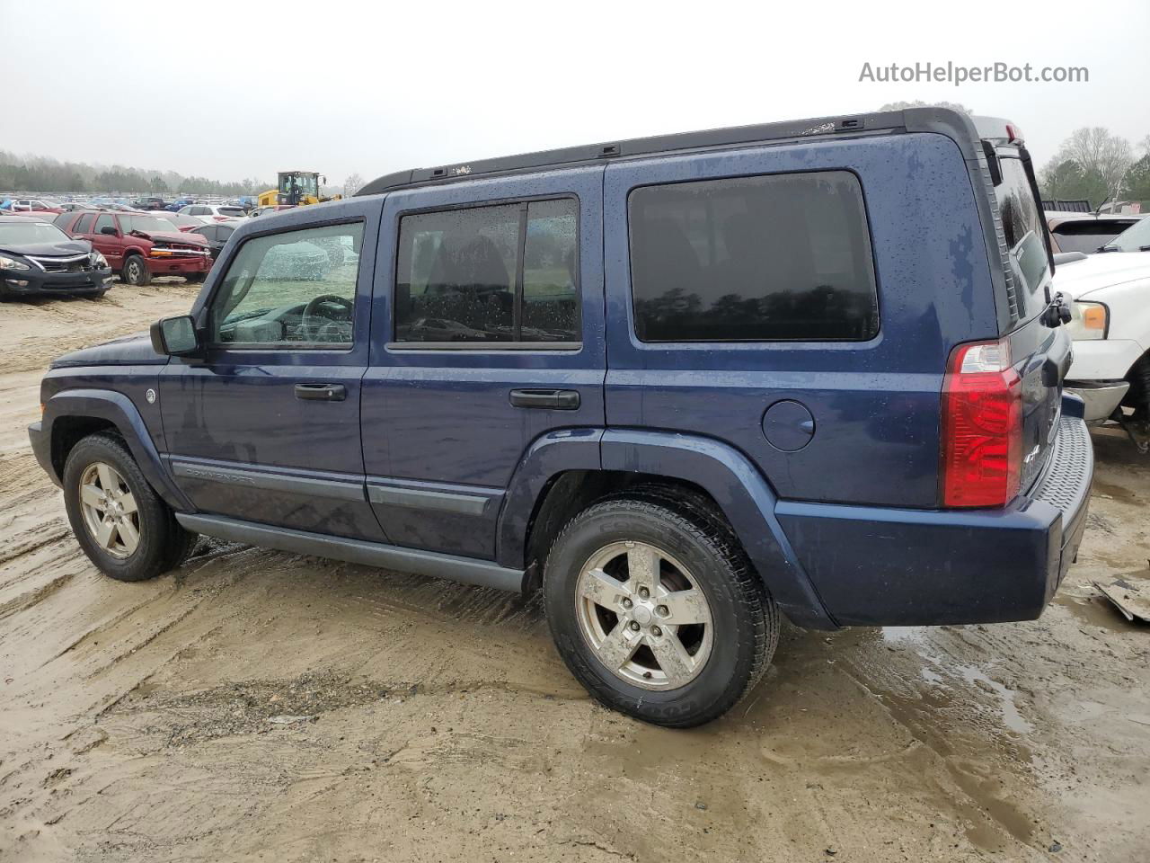 2006 Jeep Commander  Синий vin: 1J8HG48N16C274832