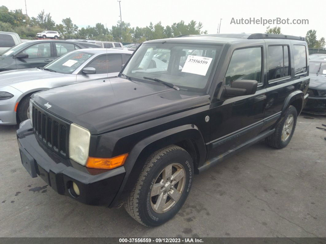 2006 Jeep Commander   Black vin: 1J8HG48N26C274919