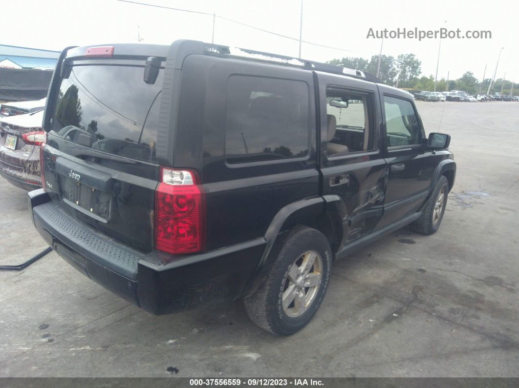 2006 Jeep Commander   Black vin: 1J8HG48N26C274919