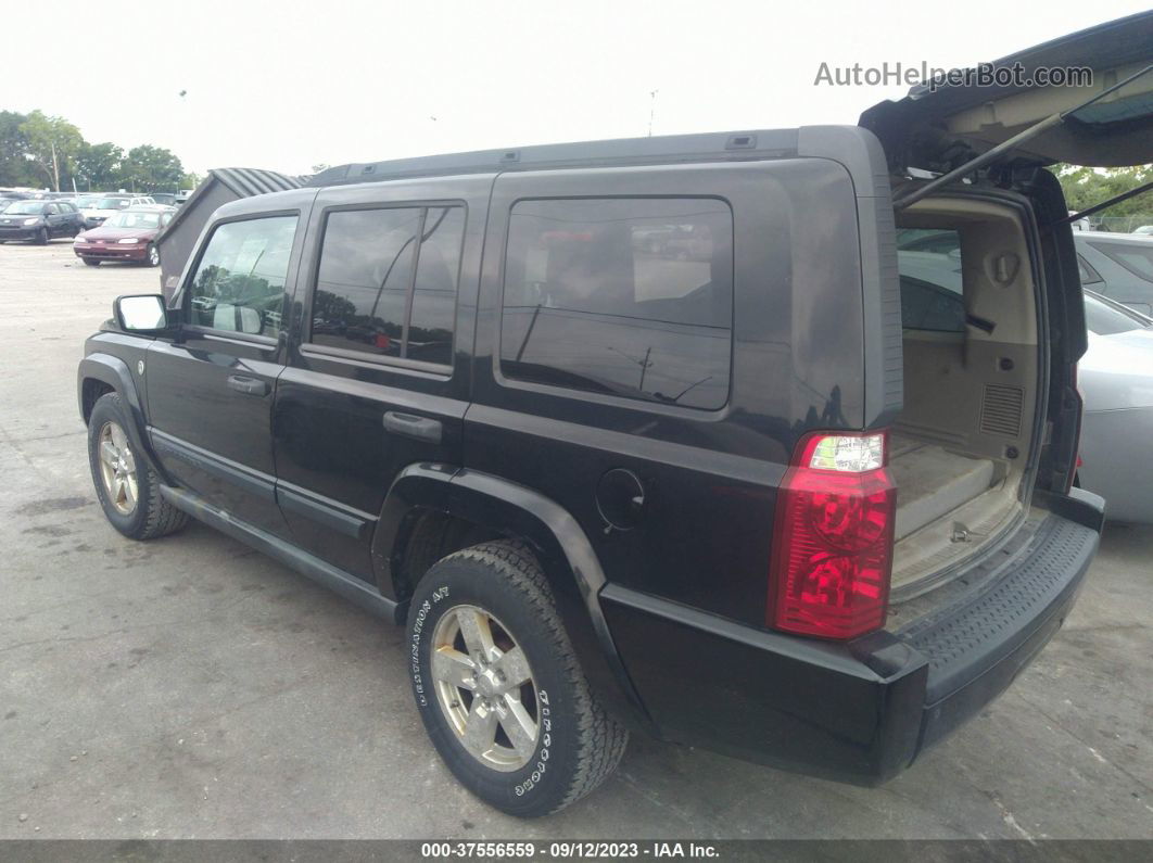 2006 Jeep Commander   Black vin: 1J8HG48N26C274919