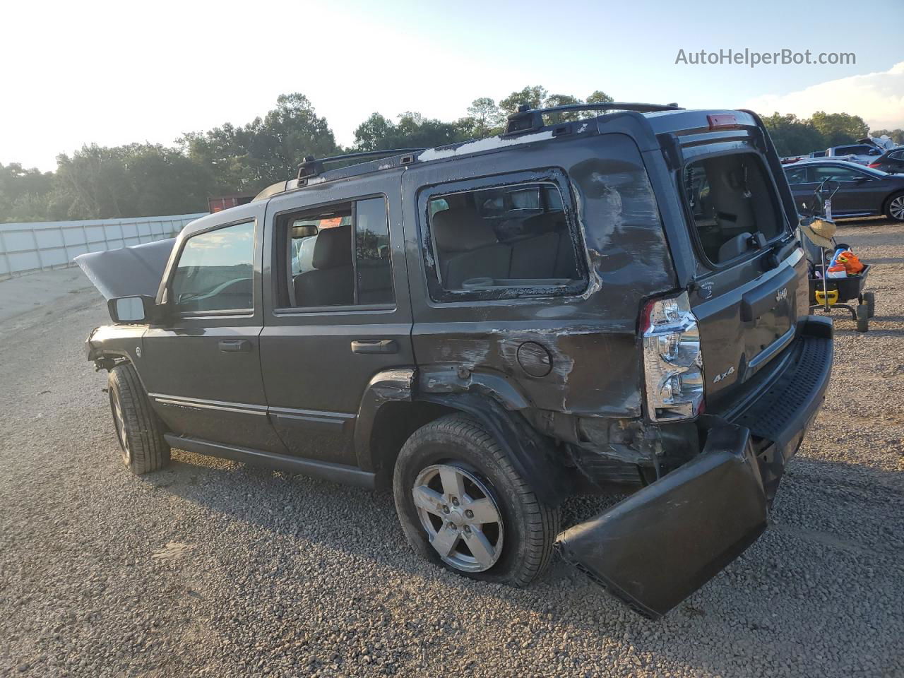 2006 Jeep Commander  Charcoal vin: 1J8HG48N26C337436