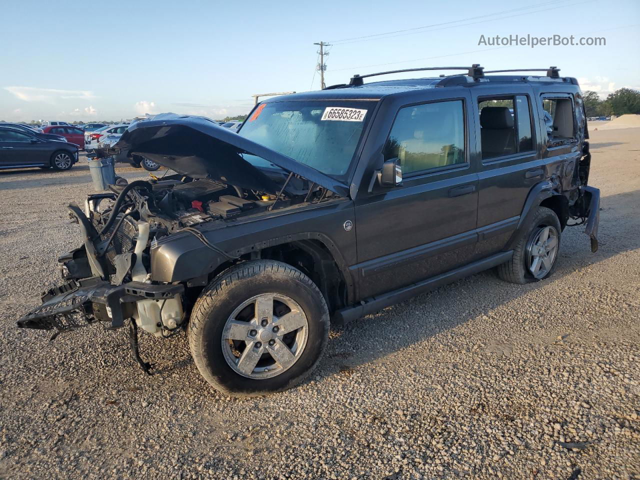 2006 Jeep Commander  Charcoal vin: 1J8HG48N26C337436