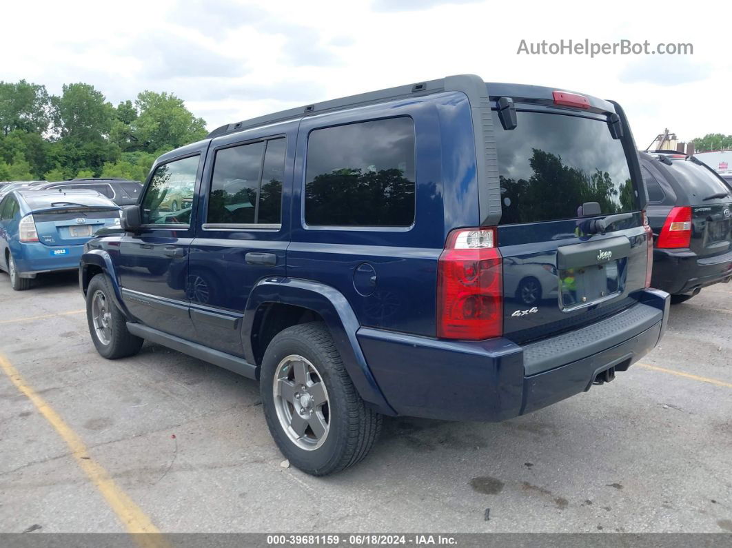 2006 Jeep Commander   Dark Blue vin: 1J8HG48N36C230864