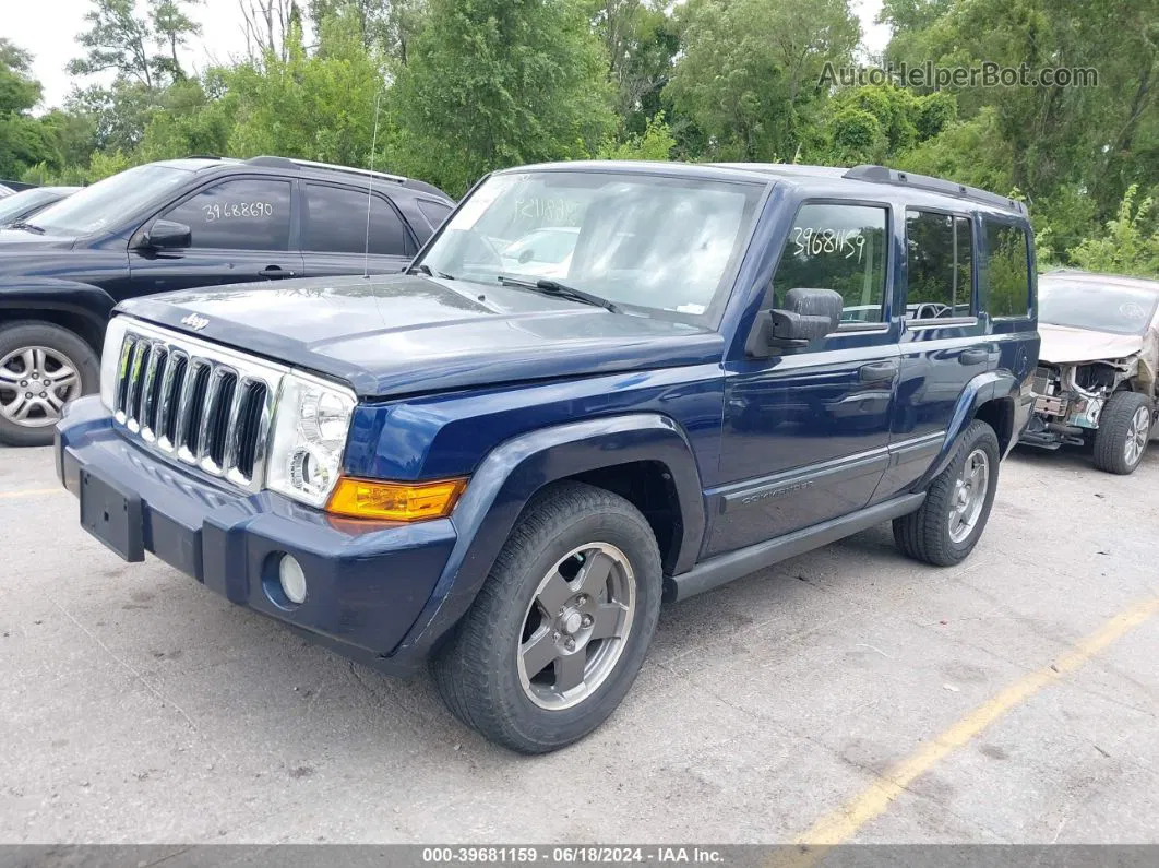 2006 Jeep Commander   Dark Blue vin: 1J8HG48N36C230864