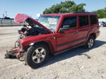 2006 Jeep Commander  Red vin: 1J8HG48N36C247082