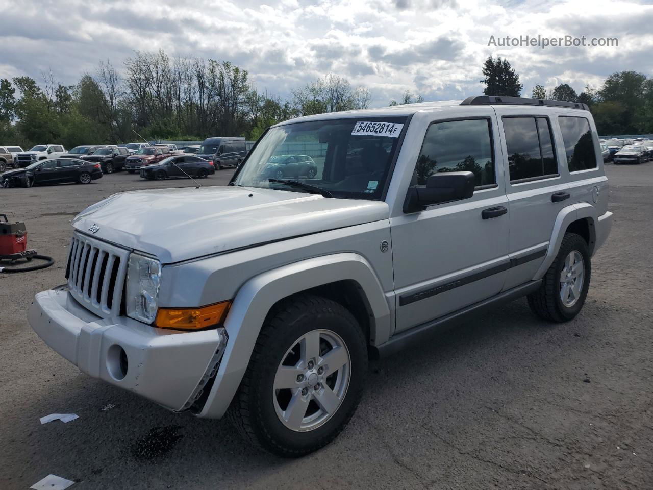 2006 Jeep Commander  Gray vin: 1J8HG48N36C322847