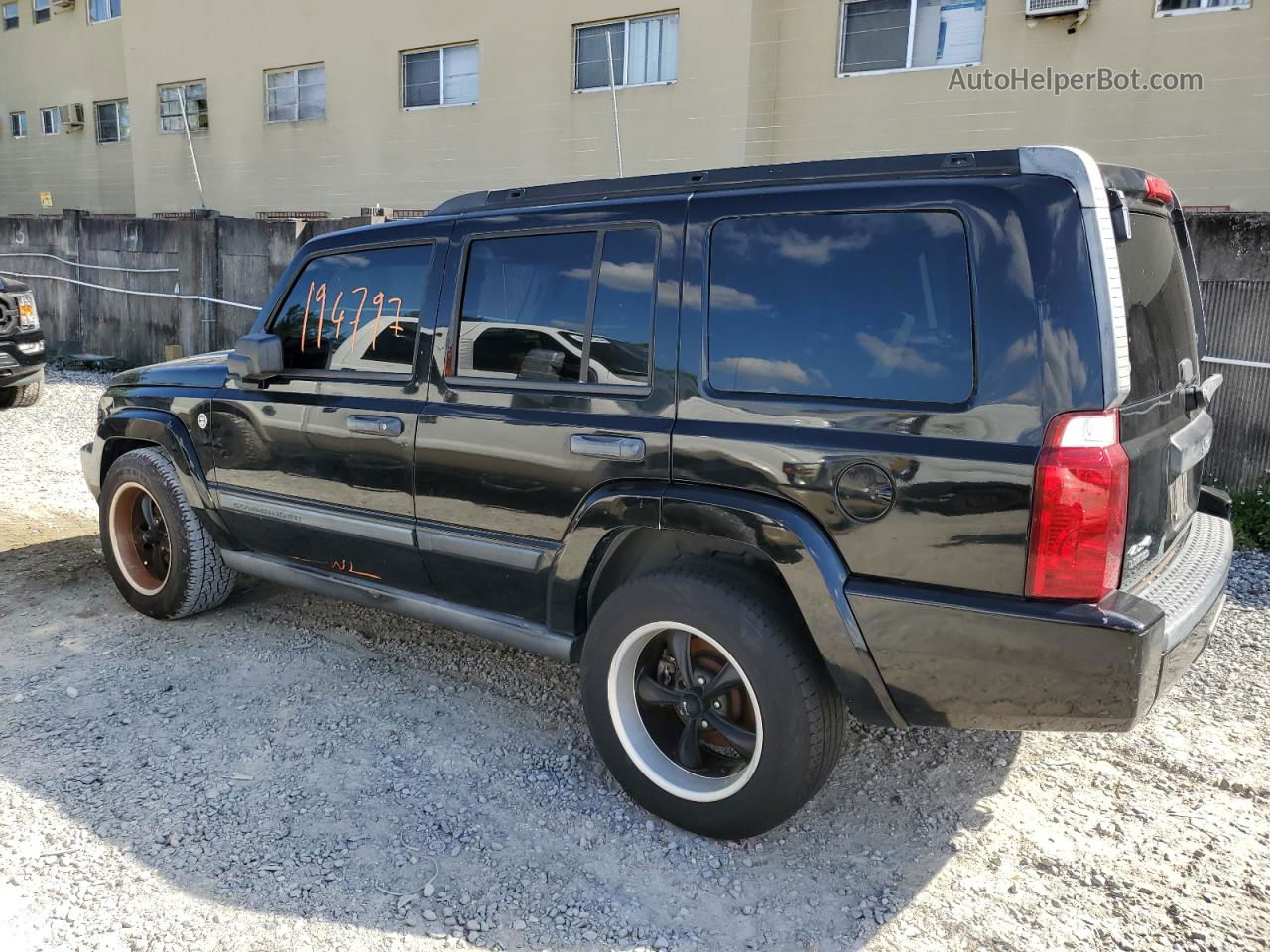 2006 Jeep Commander  Black vin: 1J8HG48N36C346355