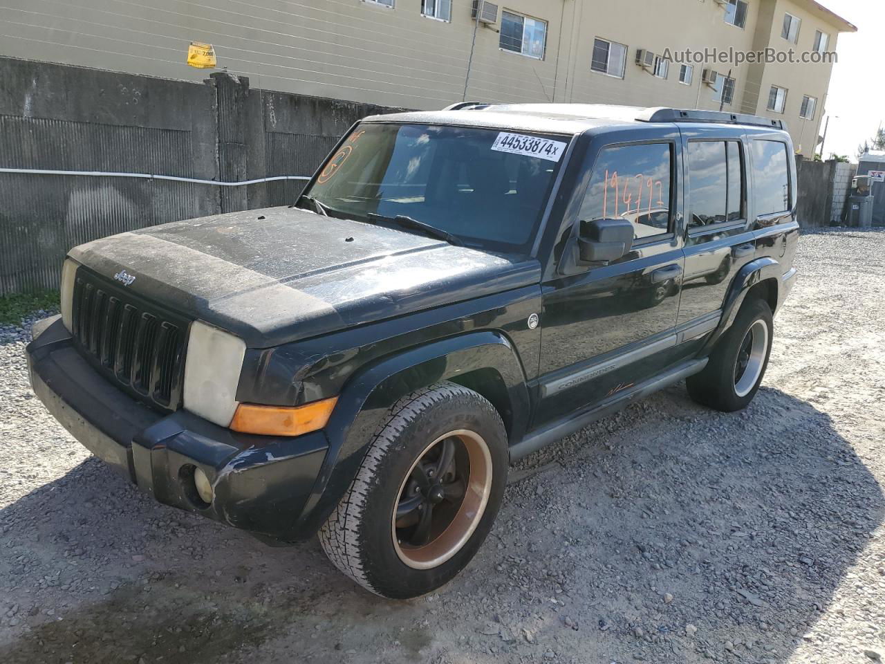 2006 Jeep Commander  Black vin: 1J8HG48N36C346355