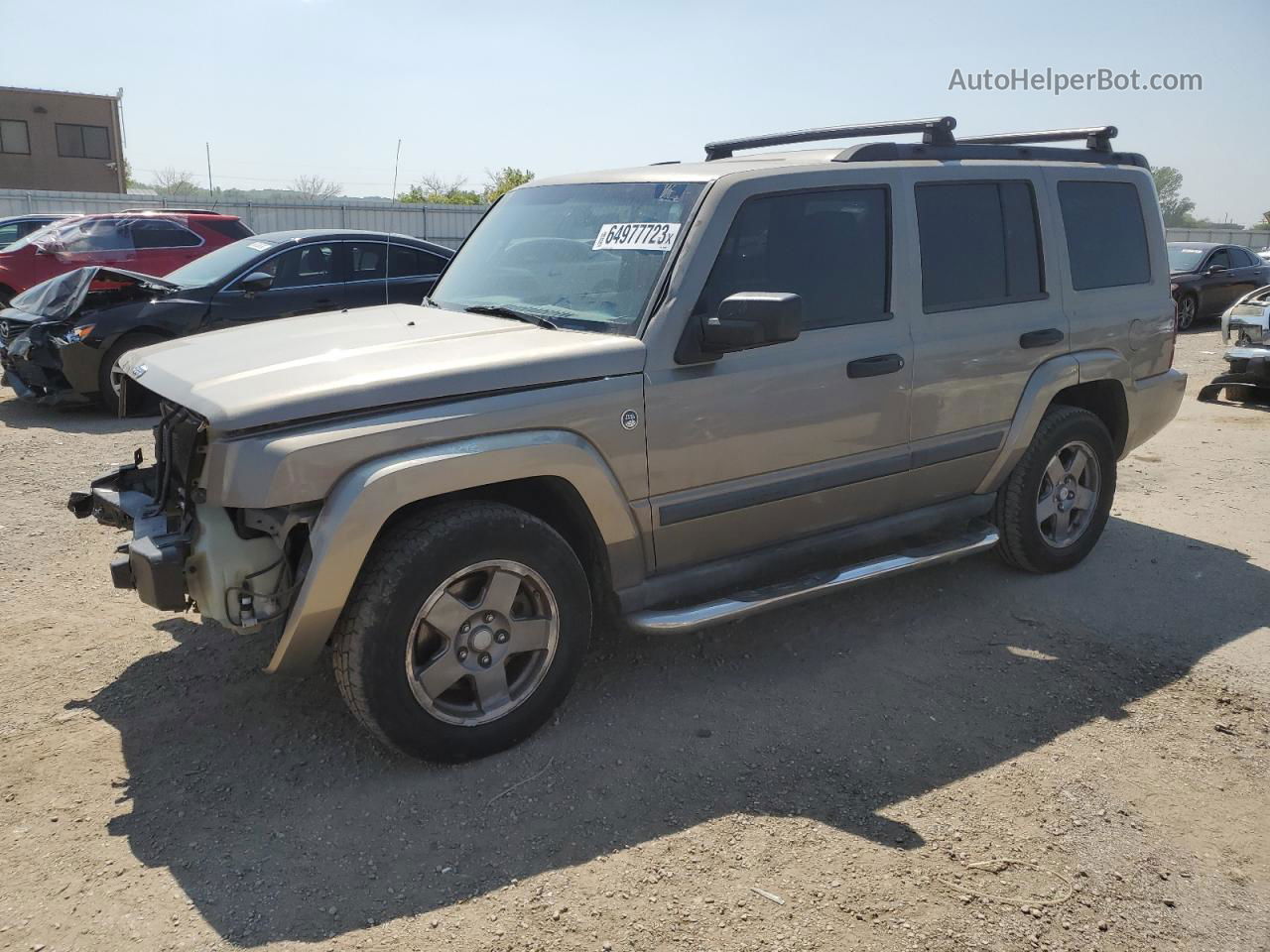 2006 Jeep Commander  Gold vin: 1J8HG48N56C132080